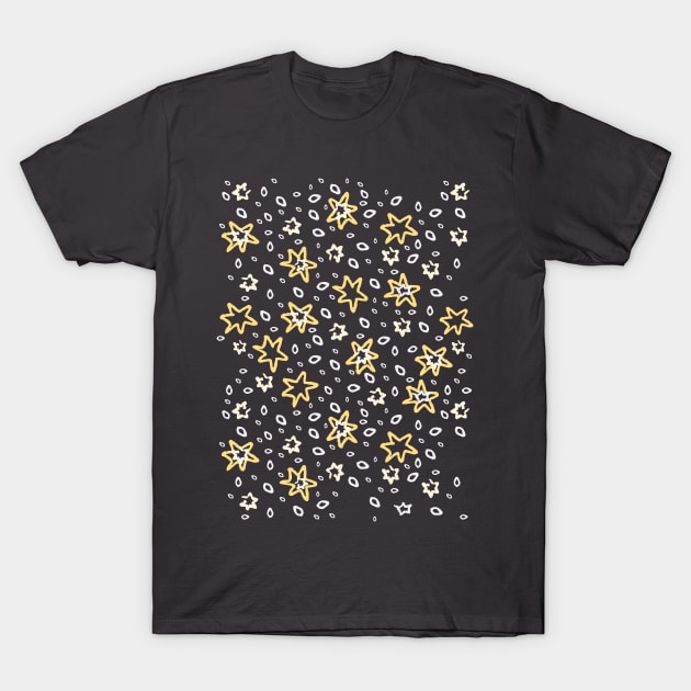 Fun Star Design T-Shirt by rachelaranha